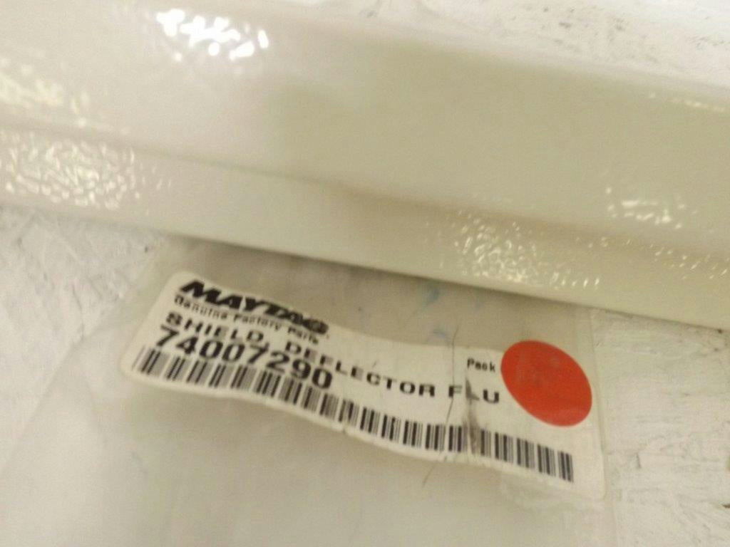 MAYTAG WHIRLPOOL STOVE 74007290 DEFLECTOR SHIELD FLUE (BSQ) NEW MAYTAG WHIRLPOOL STOVE 74007290 DEFLECTOR SHIELD FLUE (BSQ) NEW
